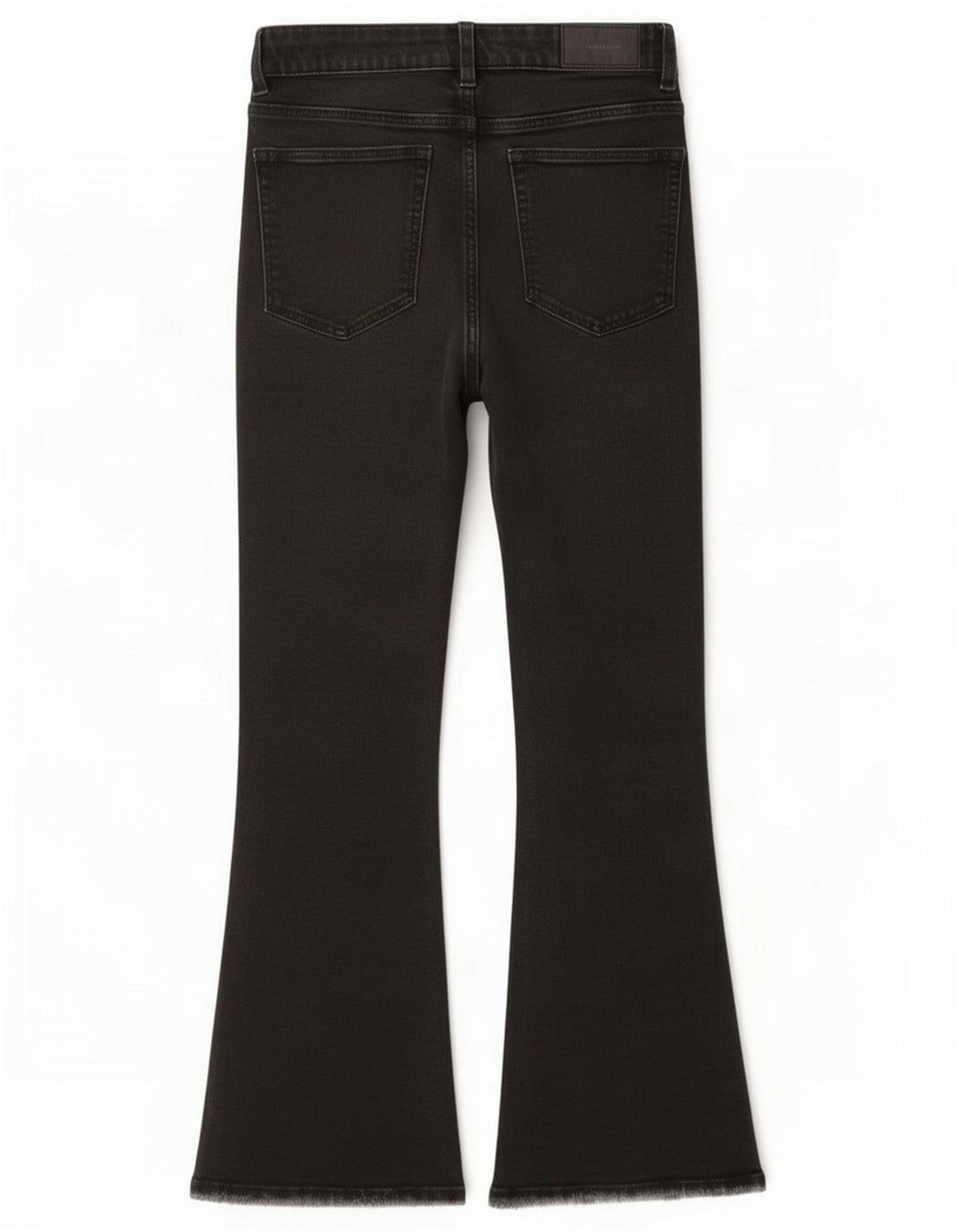 Zara Womens Flared Jeans EU 36 XS W26 L26 Black