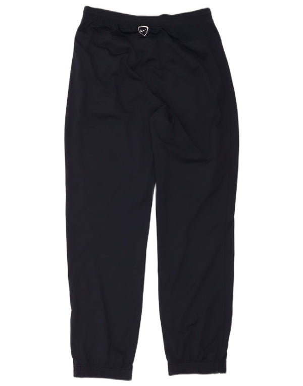 Nike Boys Dri Fit Tracksuit Trousers Joggers 12-13 Years Large Navy Blue
