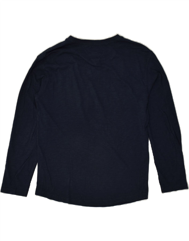 TOMMY HILFIGER Boys Graphic Top Long Sleeve 13-14 Years Navy Blue Cotton | Vintage Tommy Hilfiger | Thrift | Second-Hand Tommy Hilfiger | Used Clothing | Messina Hembry 
