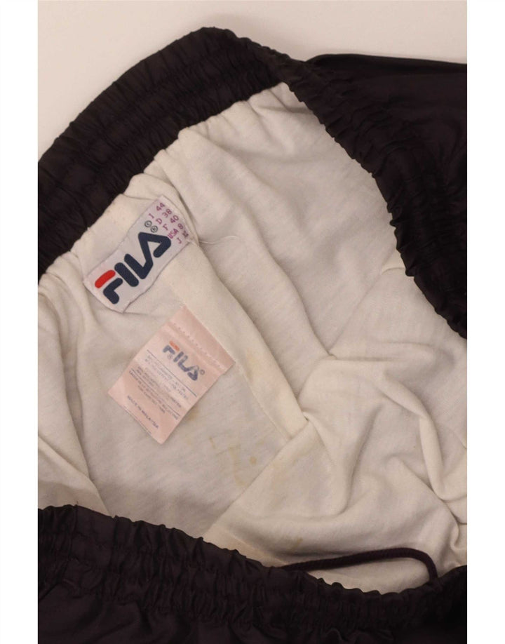 Fila Womens Tracksuit Trousers Joggers IT 44 Medium Purple Nylon