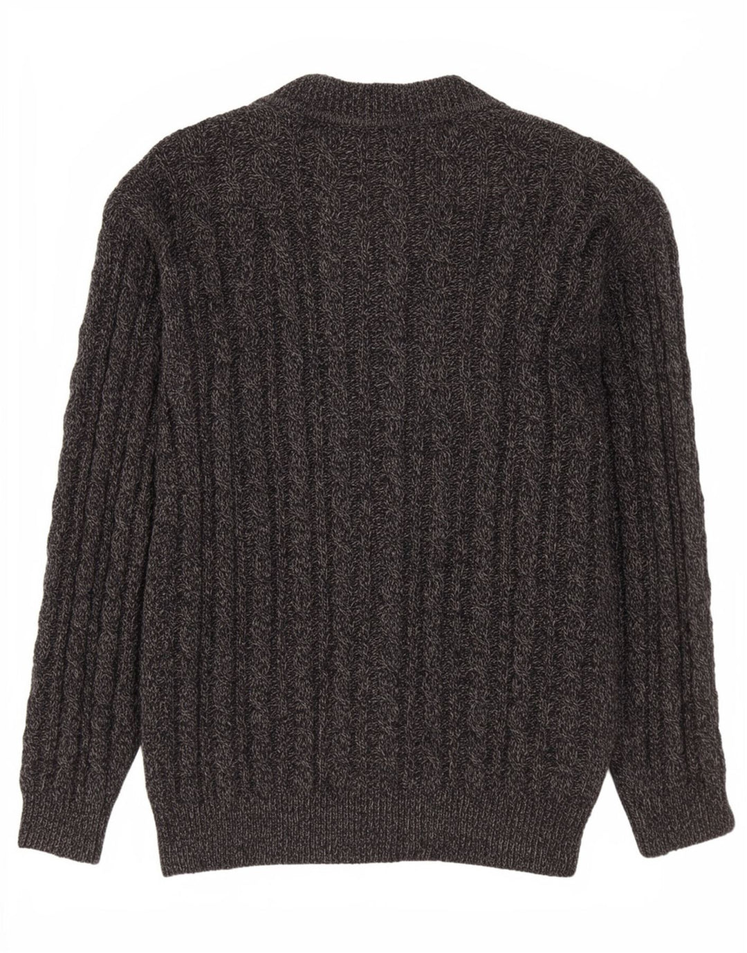 Balloon Womens Cardigan Sweater Medium Grey Wool