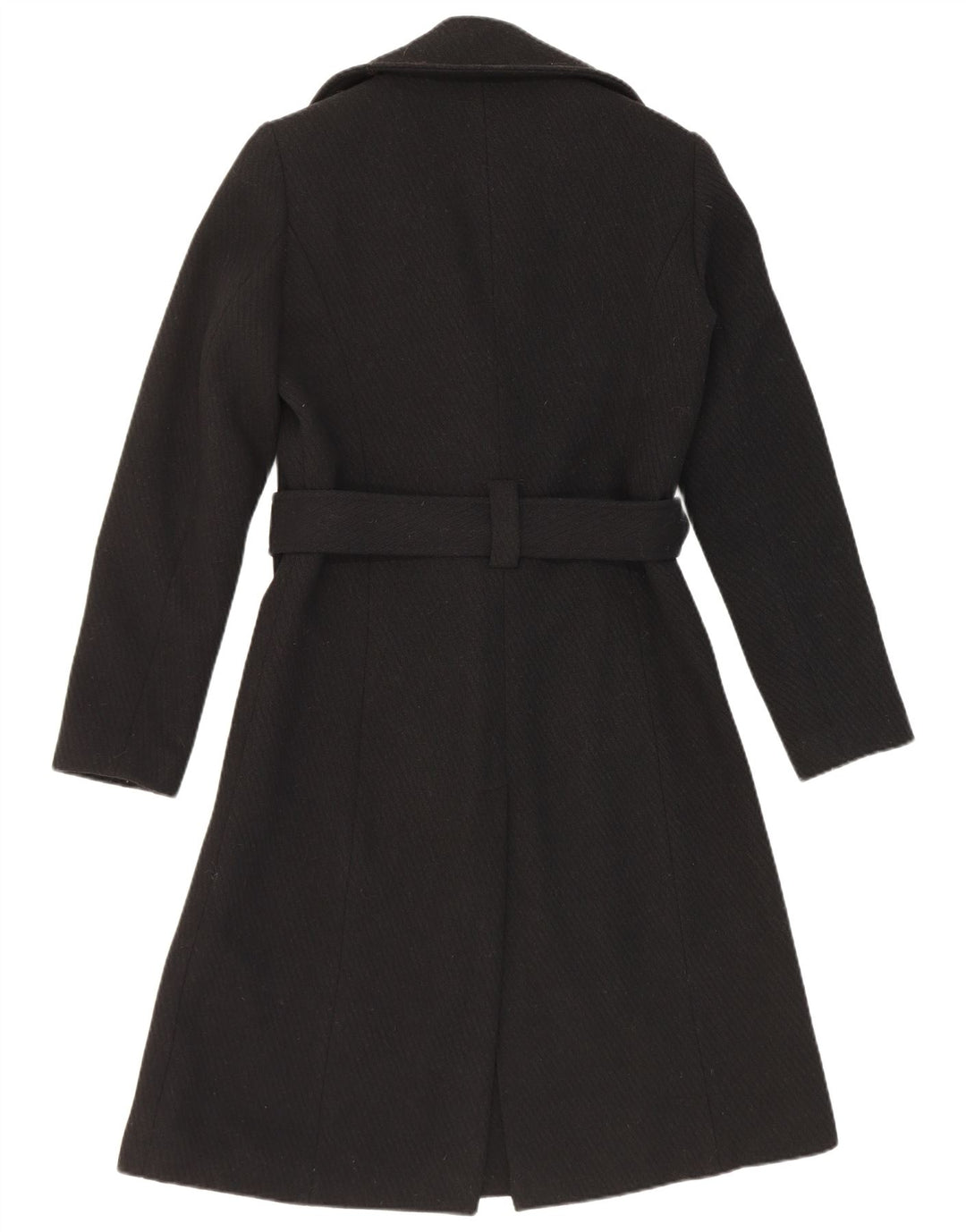 Specchio Womens Overcoat UK 10 Small Black