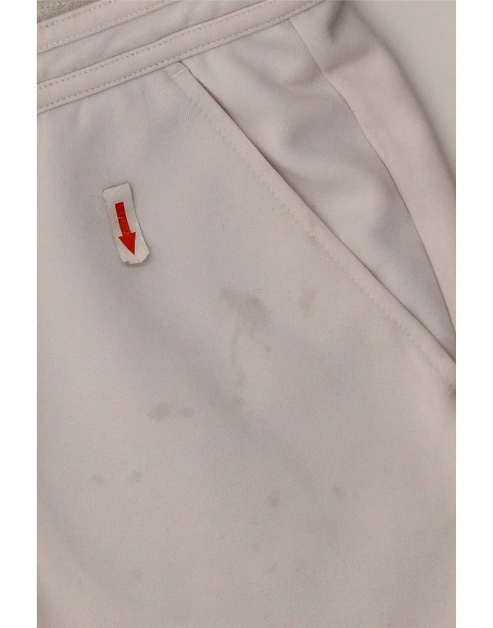 Sergio Tacchini Womens Casual Shorts Medium W30 White Polyester
