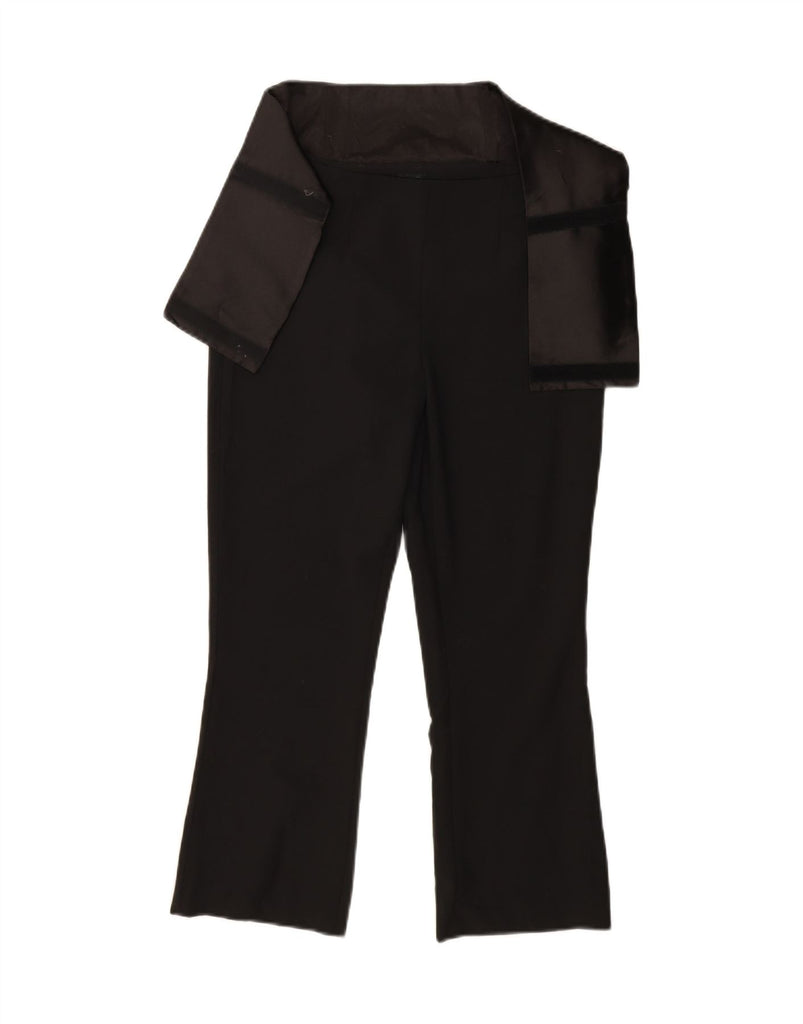 DOLCE & GABBANA Womens Straight Casual Trousers IT 42 Medium W28 L23 Black Vintage Dolce & Gabbana and Second-Hand Dolce & Gabbana from Messina Hembry 