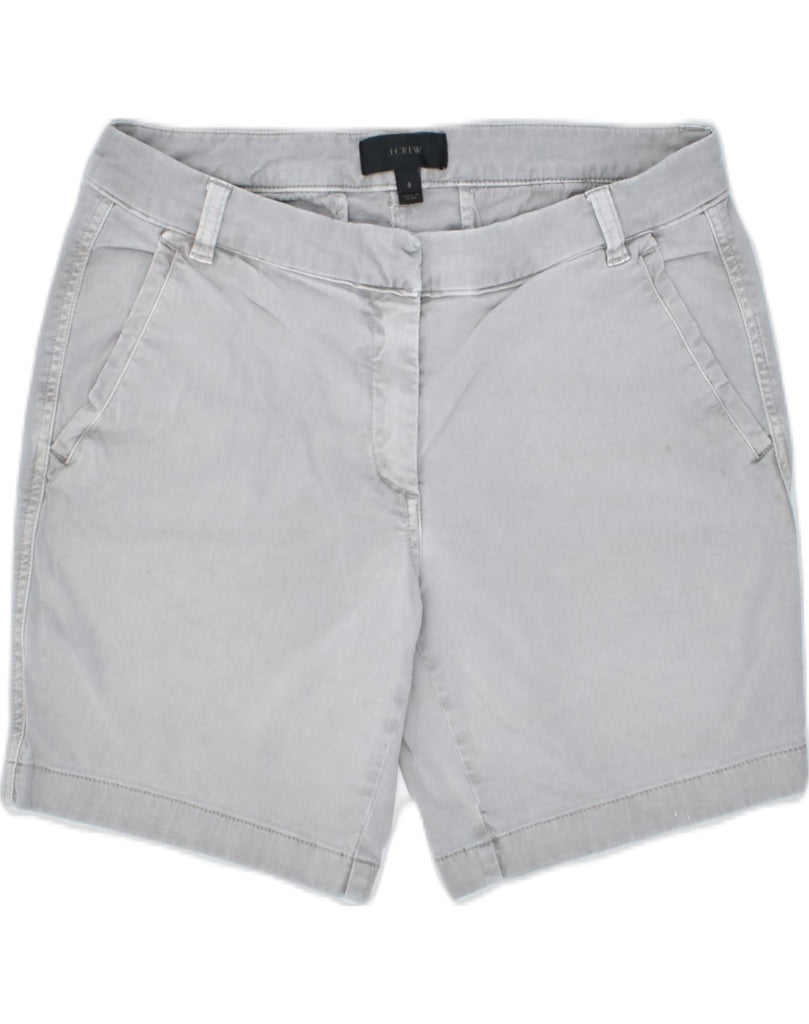 J. CREW Womens Chino Shorts US 8 Medium W30 Grey Cotton | Vintage | Thrift | Second-Hand | Used Clothing | Messina Hembry 