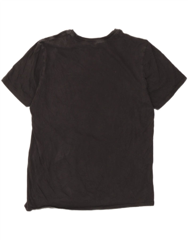 Nike Womens Athletic Cut Graphic T-Shirt Top UK 14 Medium Black