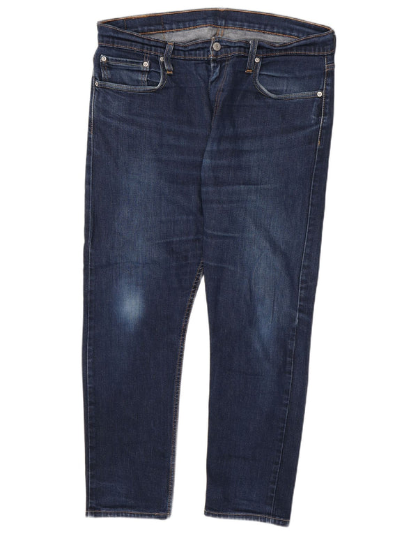 Levi's Mens 512 Slim Tapered Jeans W36 L28 Navy Blue Cotton