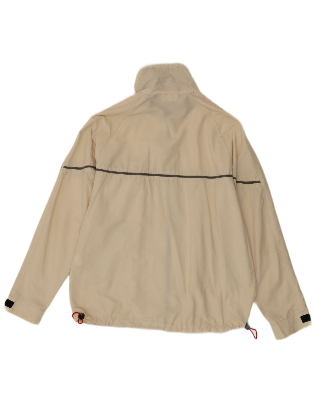 Asics Mens Utility Jacket UK 38 Medium Beige Cotton
