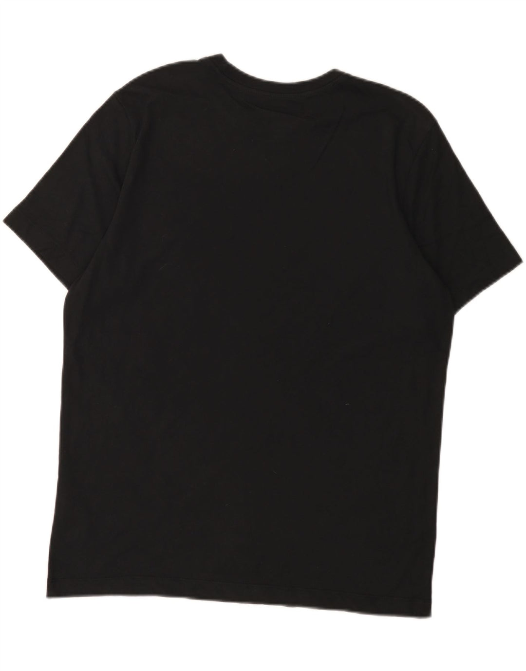 Nike Mens Dri Fit Graphic T-Shirt Top Medium Black Cotton