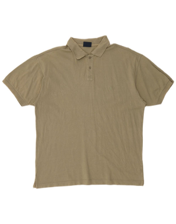 Champion Mens Polo Shirt Large Khaki