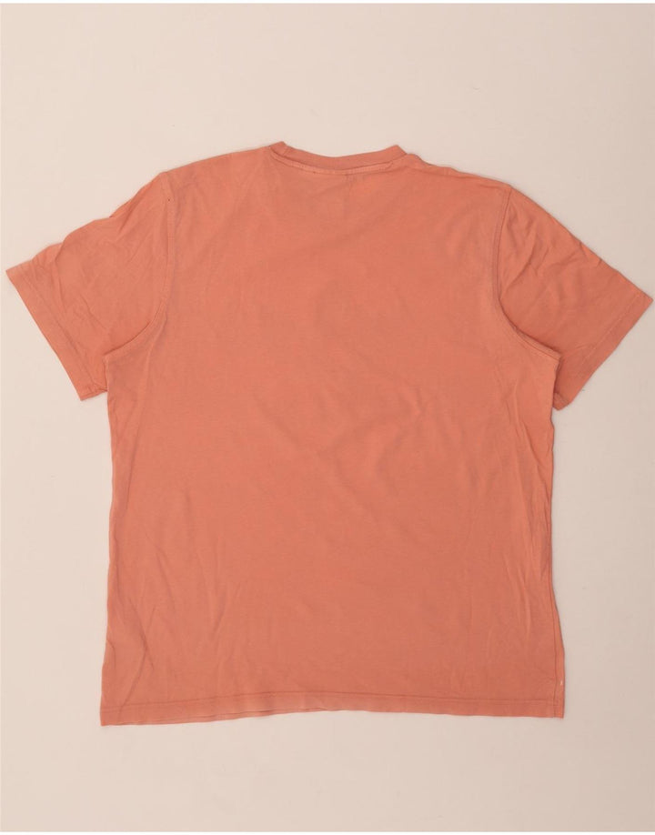 Adidas Mens Graphic T-Shirt Top Large Pink Cotton