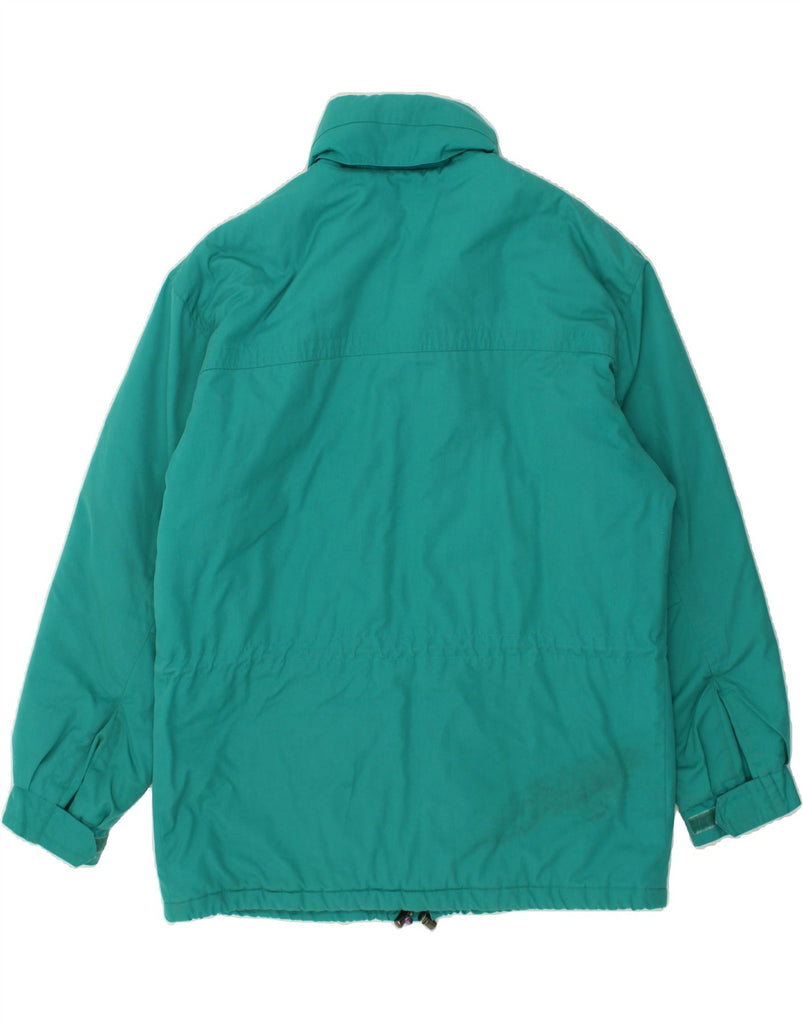 FILA Mens Hooded Windbreaker Jacket IT 54 2XL Green Cotton | Vintage Fila | Thrift | Second-Hand Fila | Used Clothing | Messina Hembry 