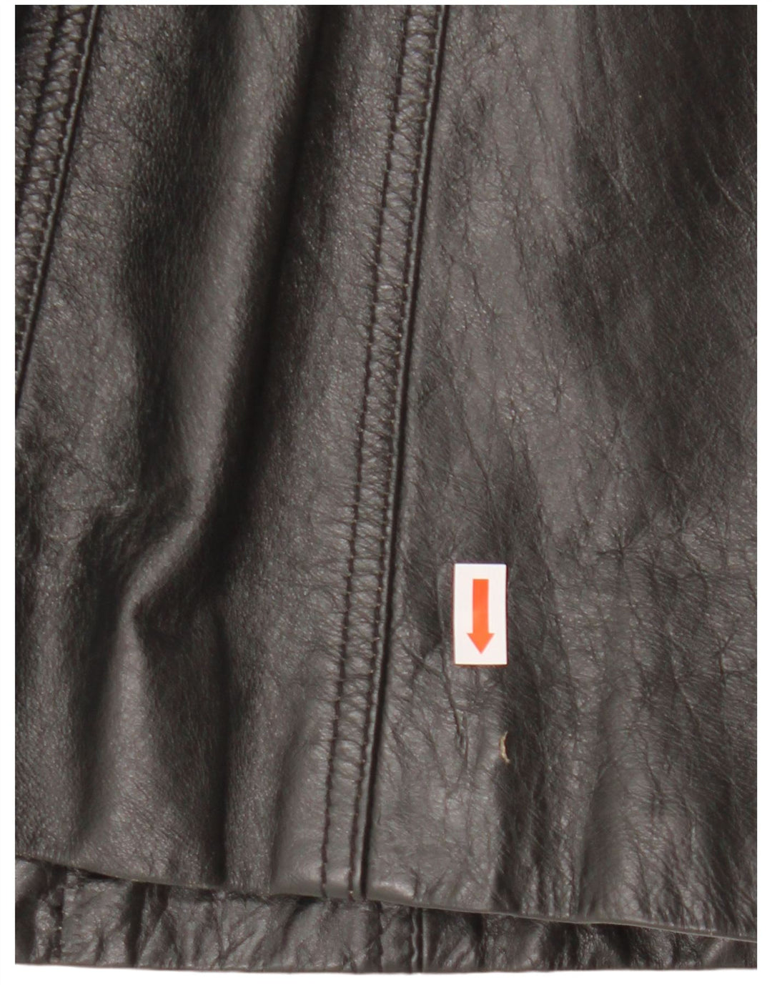Gipsy Womens Leather Coat UK 12 Medium Black
