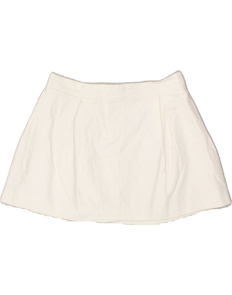 LIU JO Girls A-Line Skirt 11-12 Years W28 Off White Cotton | Vintage Liu Jo | Thrift | Second-Hand Liu Jo | Used Clothing | Messina Hembry 