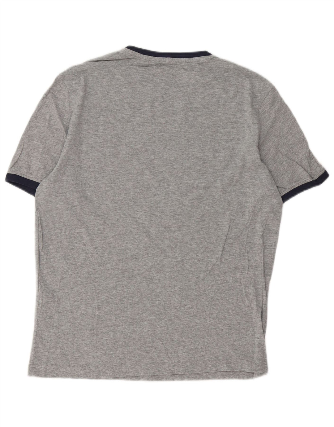 Kappa Mens Graphic T-Shirt Top Medium Grey Flecked Cotton