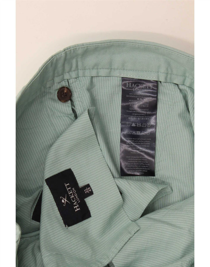 Hackett Mens Chino Shorts Medium W33 Green Cotton