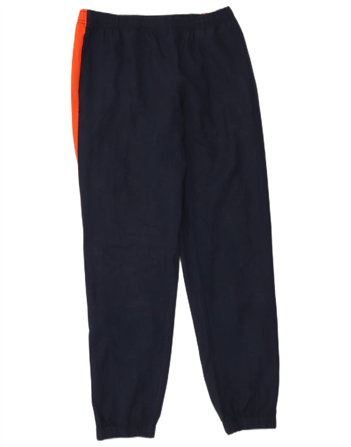 Lacoste Mens Tracksuit Trousers Joggers Size 4 Medium Navy Blue Colourblock