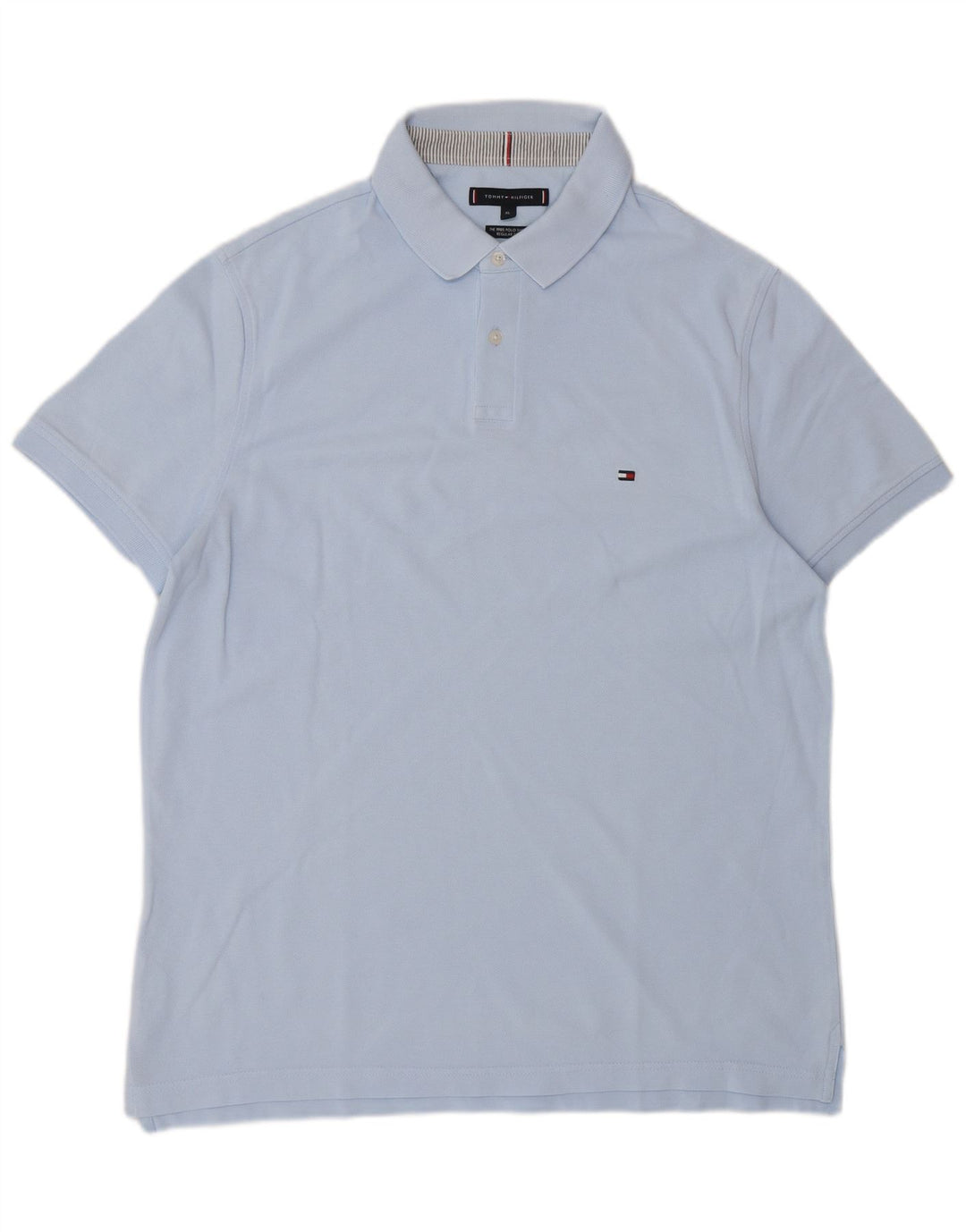 Tommy Hilfiger Mens Regular Fit Polo Shirt XL Blue