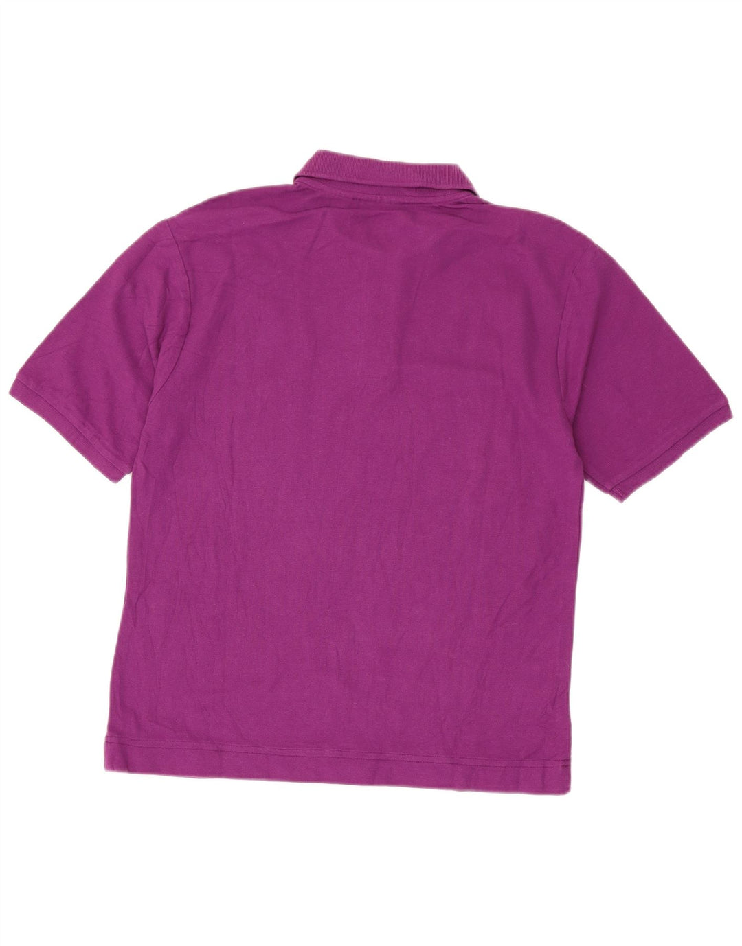 FILA Mens Polo Shirt Large Purple Cotton