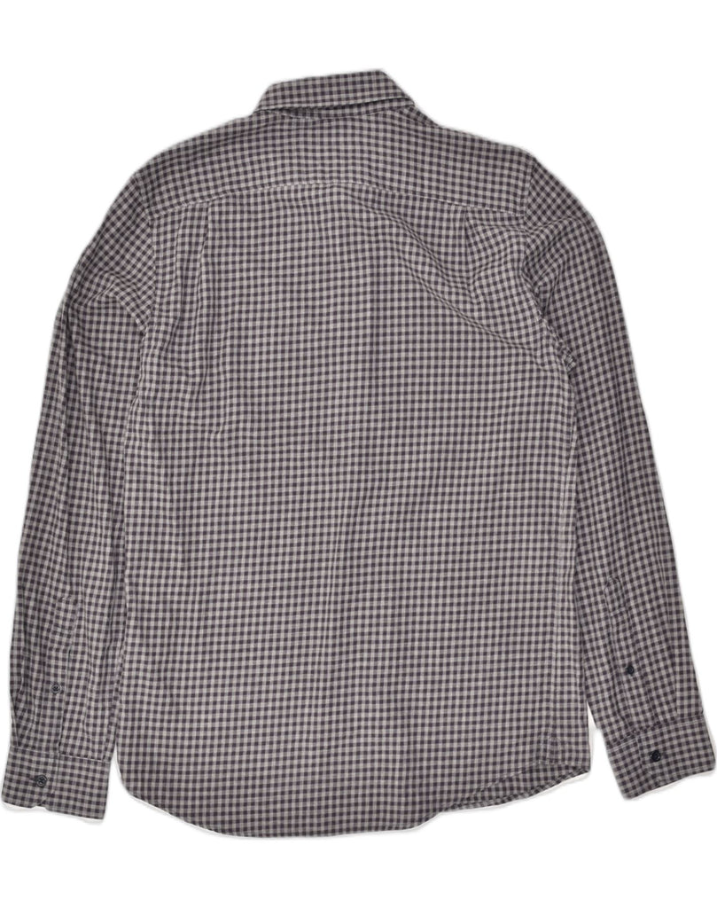 JACK WILLS Mens Classic Fit Shirt Medium Grey Gingham Cotton | Vintage Jack Wills | Thrift | Second-Hand Jack Wills | Used Clothing | Messina Hembry 