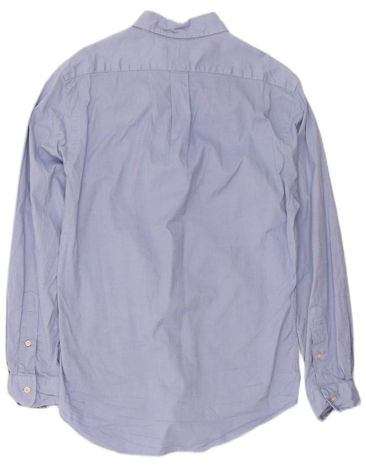Ralph Lauren Mens Slim Fit Shirt Medium Blue Cotton