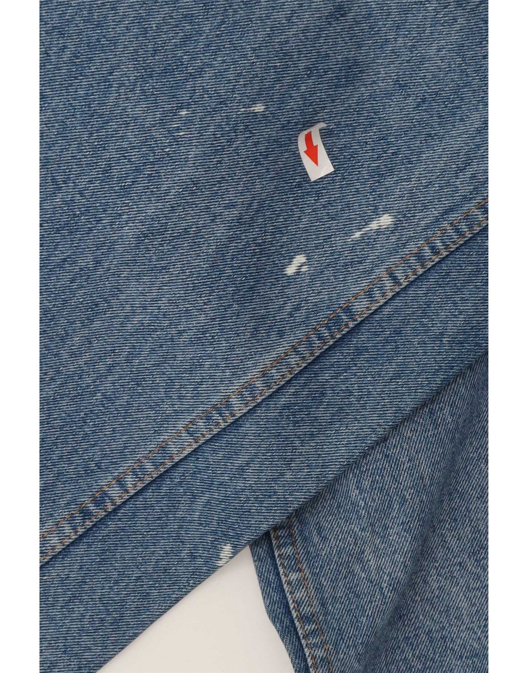 Base 92 Mens Graphic Tapered Jeans IT 48 Medium W32 L34 Blue Cotton
