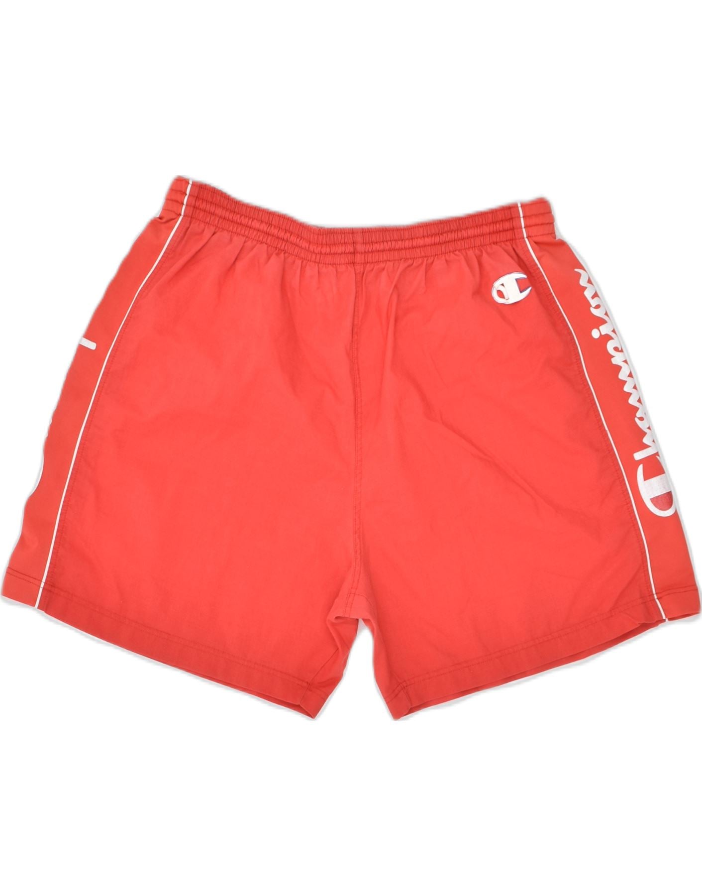 CHAMPION Mens Sport Shorts Medium Red Cotton, Vintage & Second-Hand  Clothing Online