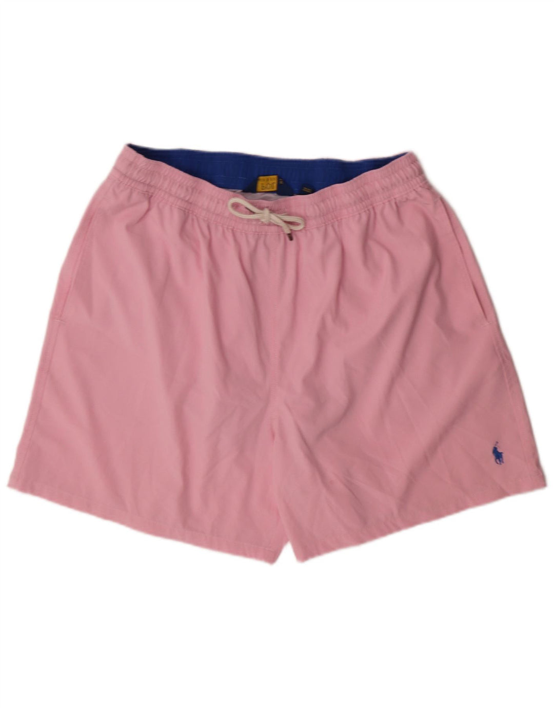 POLO RALPH LAUREN Mens Swimming Shorts 2XL Pink Polyester