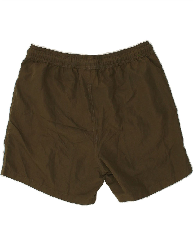 JACK & JONES Mens Sport Shorts Medium Khaki Polyester | Vintage Jack & Jones | Thrift | Second-Hand Jack & Jones | Used Clothing | Messina Hembry 