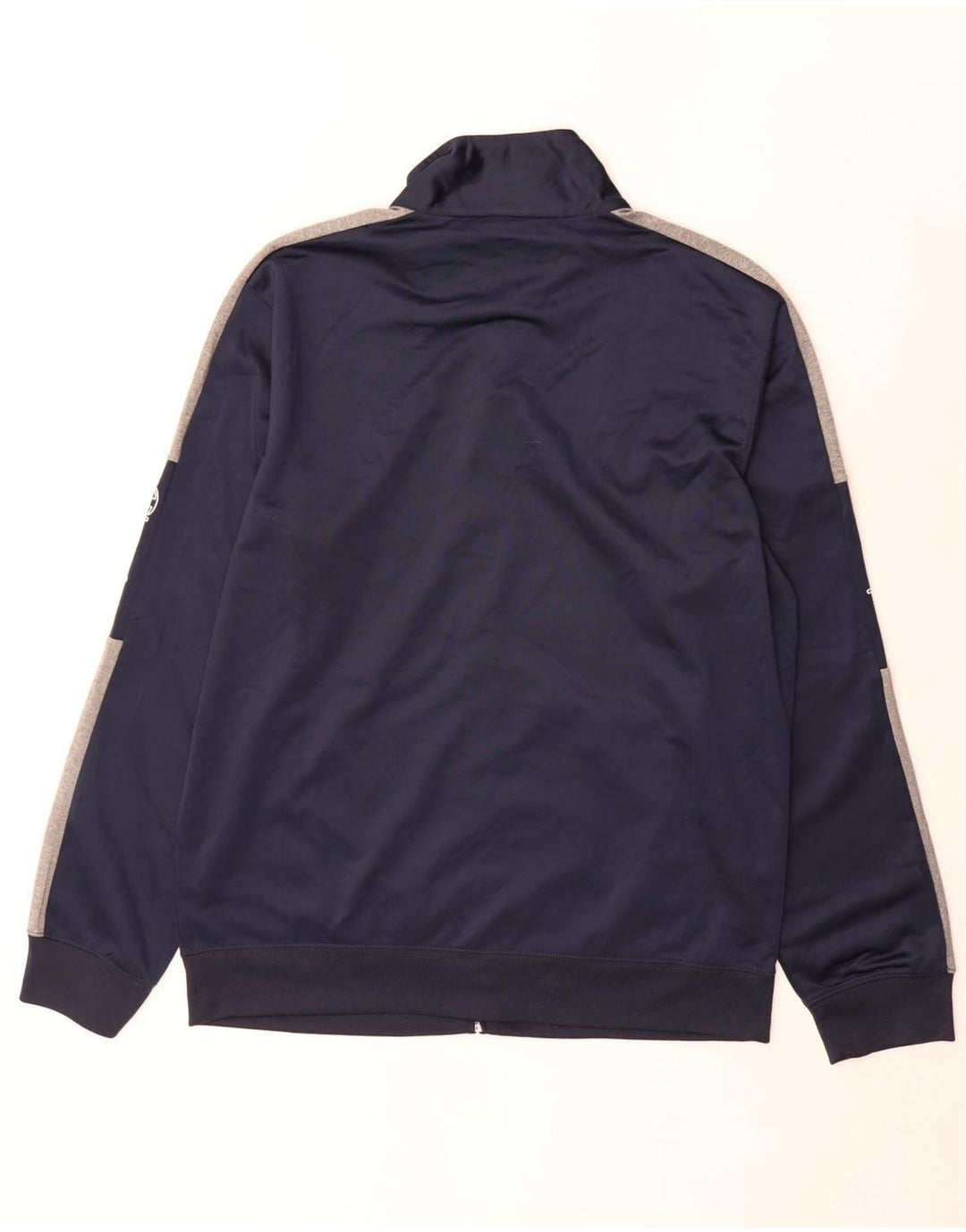 Champion Mens Graphic Tracksuit Top Jacket XL Navy Blue Colourblock