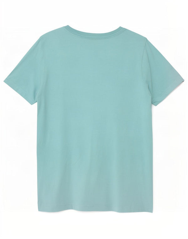 Tommy Hilfiger Boys Graphic T-Shirt Top 8-9 Years Medium Blue Cotton