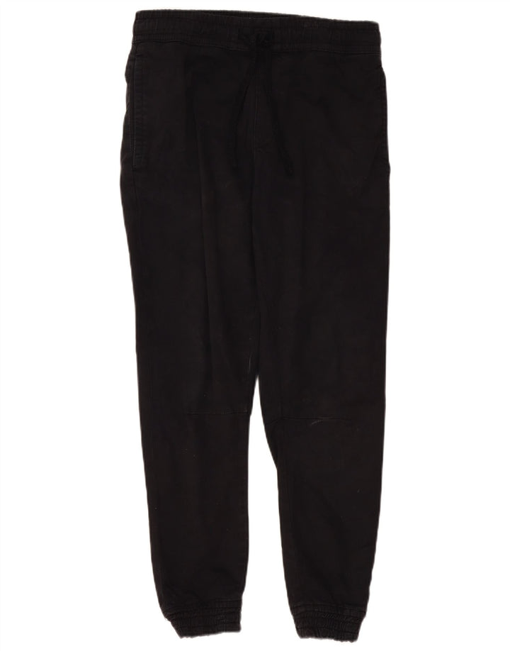 Zara Womens Joggers Trousers Small W27 L28 Black