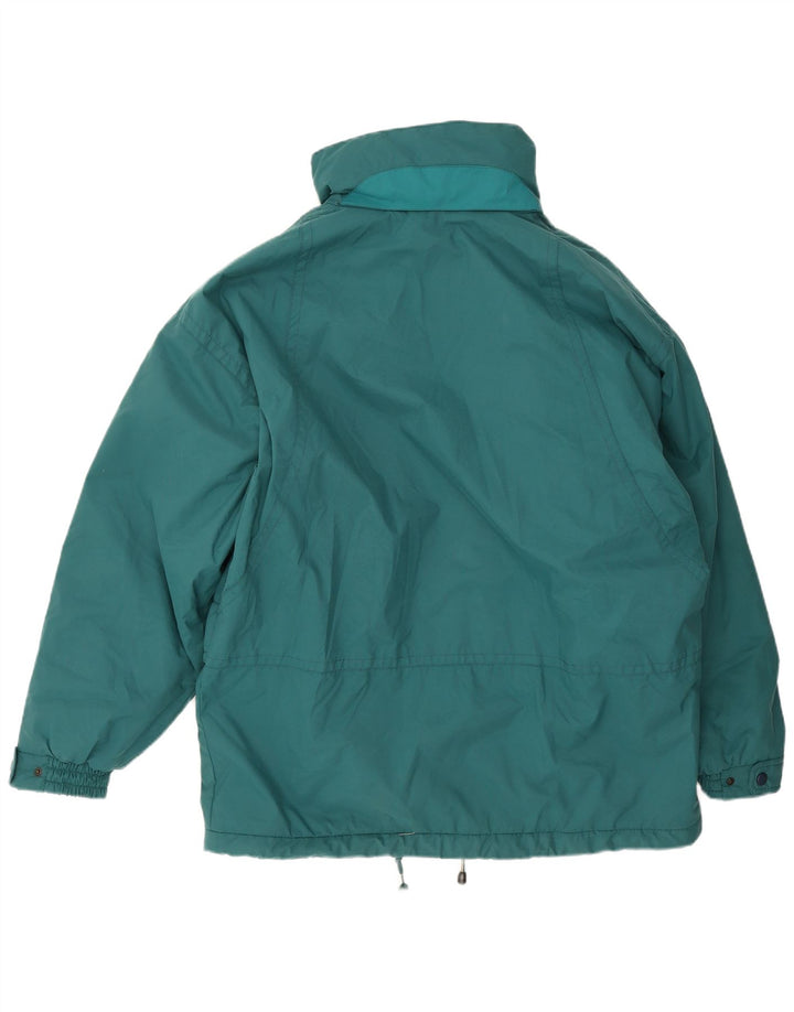 Brugi Mens Windbreaker Jacket UK 42 XL Green Polyester