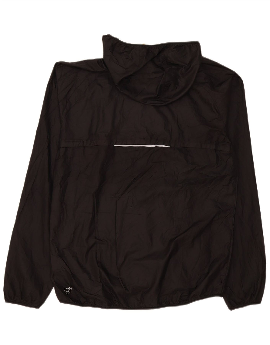 Puma Womens Hooded Rain Jacket UK 16 Large Black Polyester