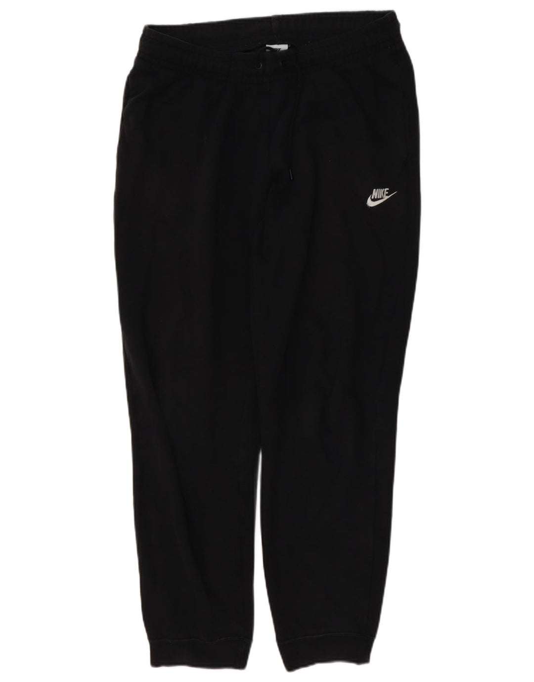 Nike Mens Tracksuit Trousers Joggers Medium Black Cotton