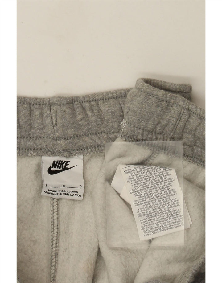 Nike Mens Tracksuit Trousers Large  Grey Flecked Cotton