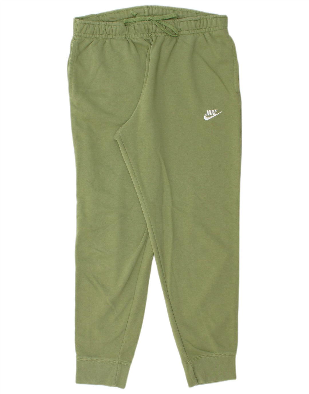 Nike Mens Tracksuit Trousers Joggers Large  Green Cotton