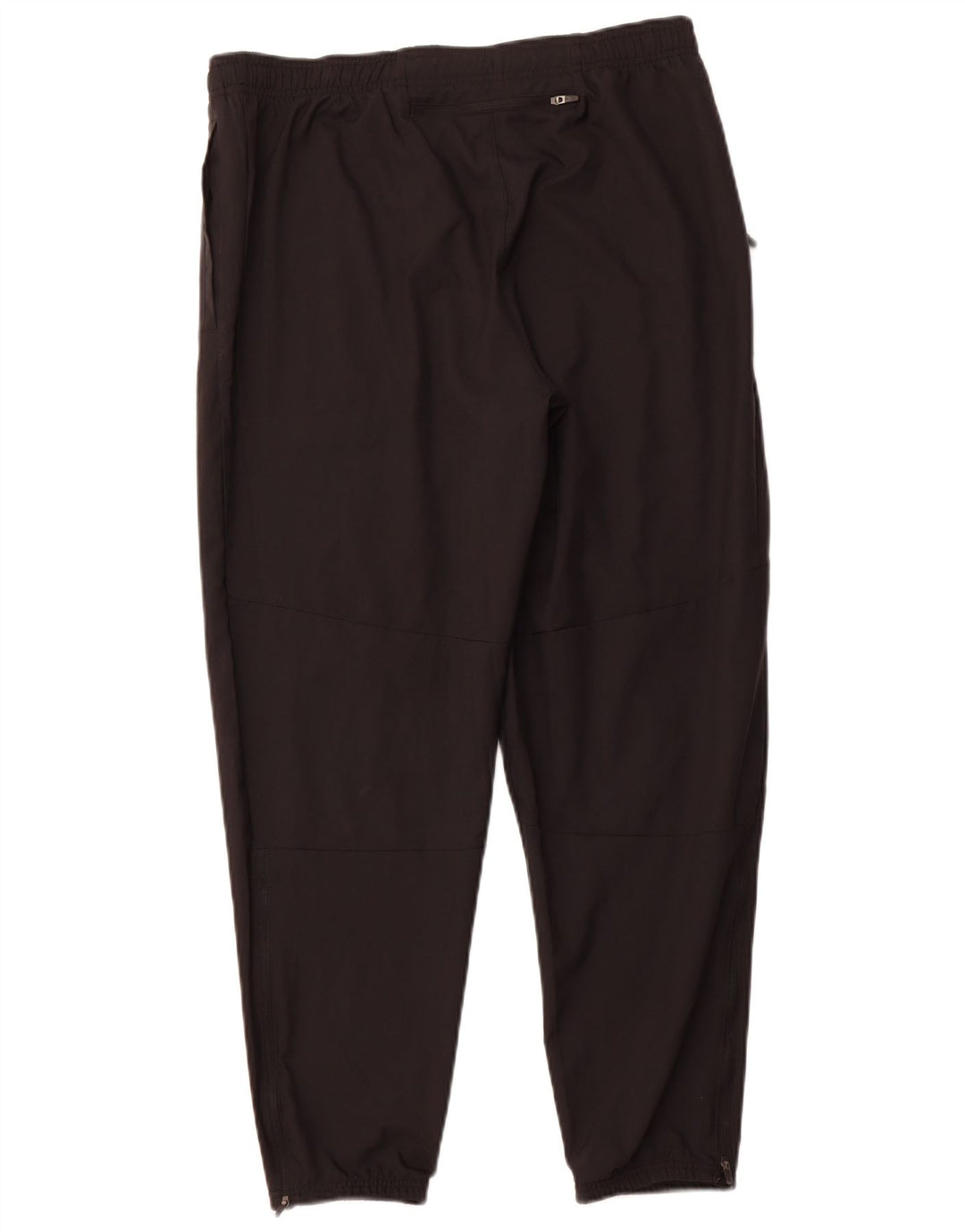 NIKE Womens Dri Fit Tracksuit Trousers Joggers UK 14 Large Black Polyester