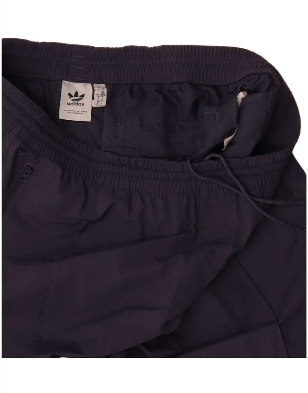 ADIDAS Mens Tracksuit Trousers XL  Navy Blue Nylon