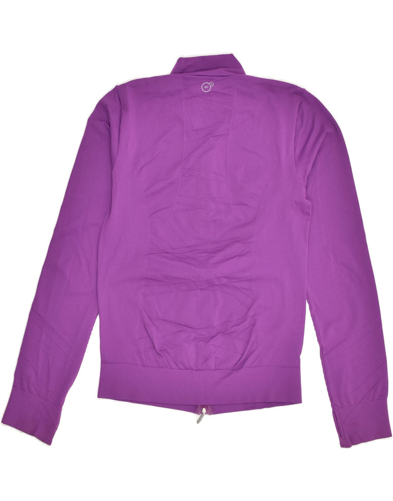 PUMA Womens Tracksuit Top Jacket UK 14 Medium  Purple | Vintage Puma | Thrift | Second-Hand Puma | Used Clothing | Messina Hembry 