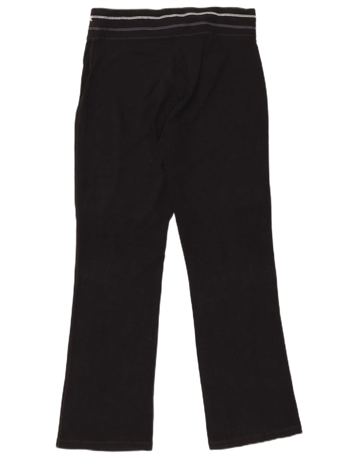 FILA Womens Tracksuit Trousers UK 14 Large  Black Cotton