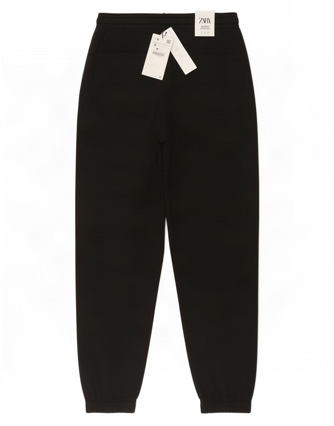 Zara Womens Joggers Trousers Small W30 L27 Black Cotton
