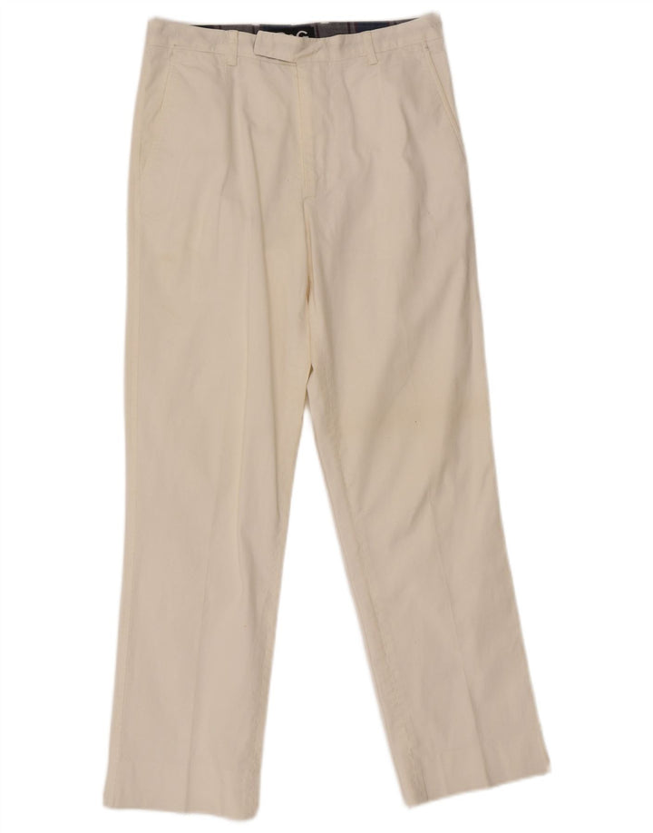 Dolce & Gabbana Womens Straight Suit Trousers W30 L27 White