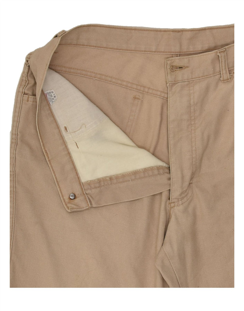 CARRERA Mens Straight Casual Trousers W36 L31  Beige Cotton | Vintage Carrera | Thrift | Second-Hand Carrera | Used Clothing | Messina Hembry 