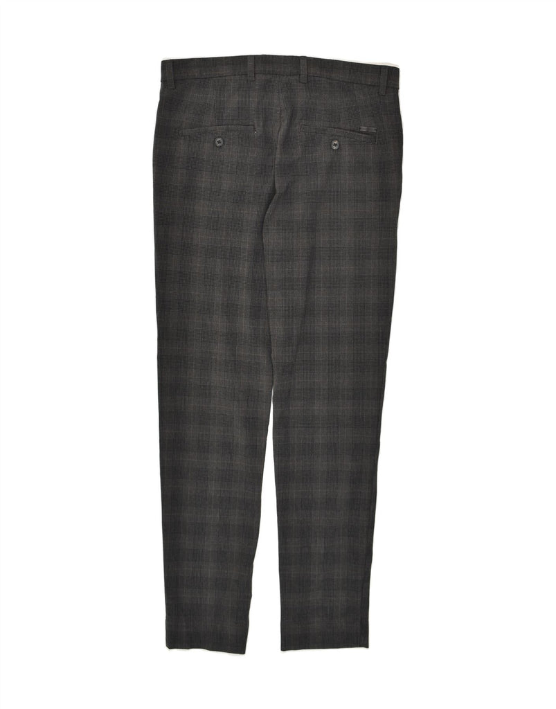 JACK & JONES Mens Marco Slim Suit Trousers W32 L32 Grey Houndstooth | Vintage Jack & Jones | Thrift | Second-Hand Jack & Jones | Used Clothing | Messina Hembry 