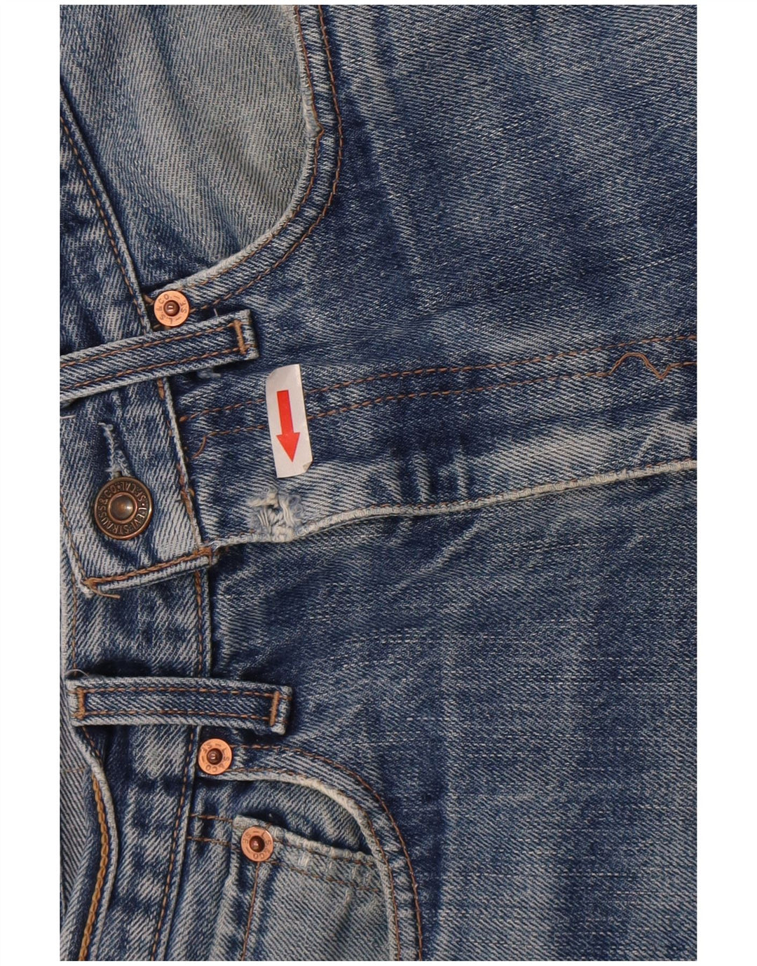 Levi's Mens Straight Jeans W30 L30 Blue