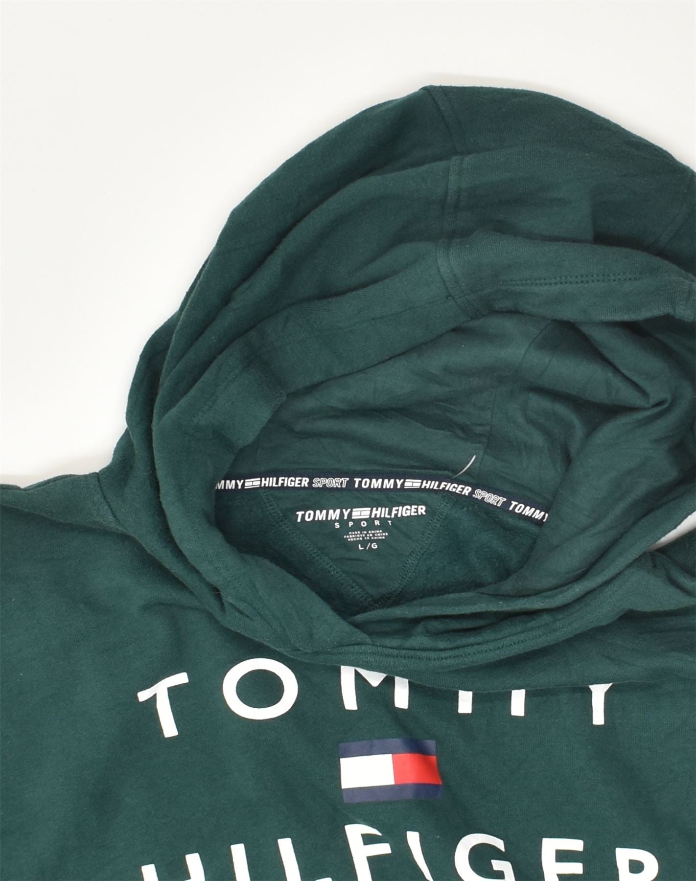 Tommy hilfiger retro 2024 cropped hoodie