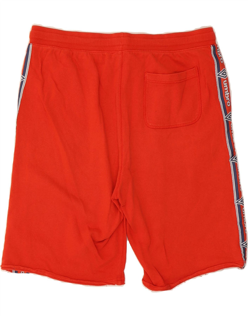 UMBRO Mens Graphic Sport Shorts 2XL  Red Cotton Vintage Umbro and Second-Hand Umbro from Messina Hembry 