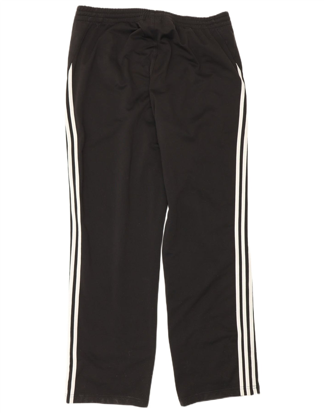 Adidas Mens Tracksuit Trousers Large Black Polyester