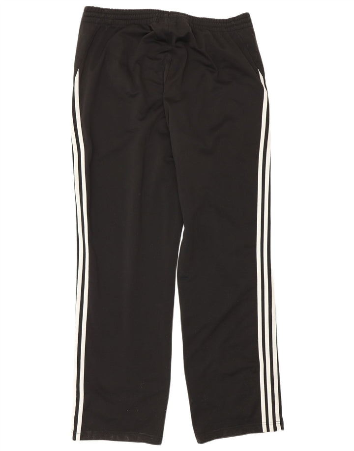 Adidas Mens Tracksuit Trousers Large Black Polyester